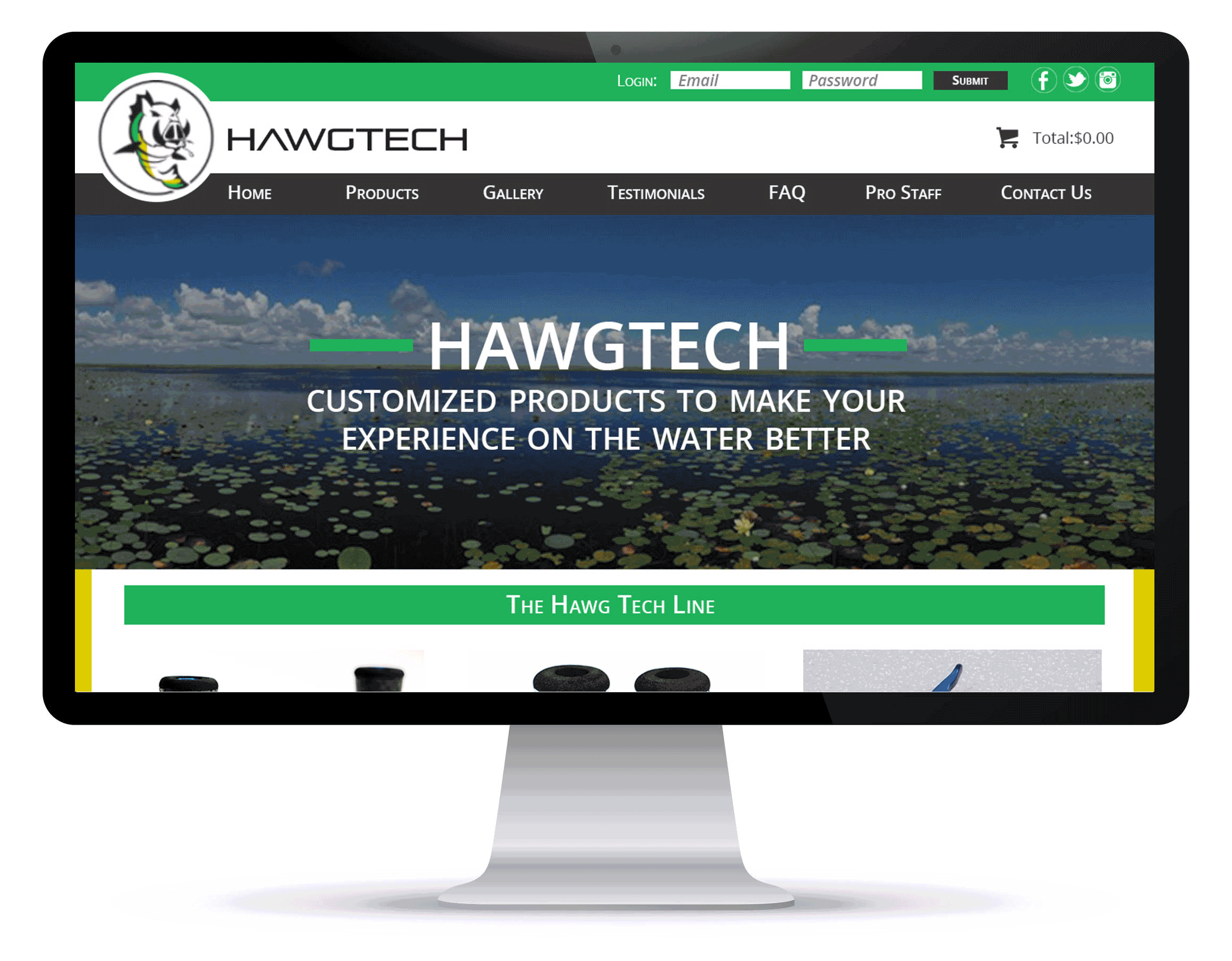 Hawgtech - Website Design, Product Photography