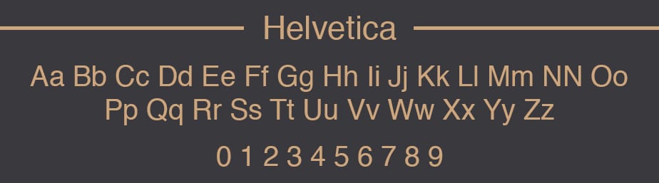 Helvetica Web Safe Font