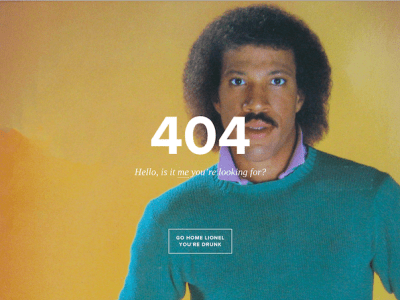 funny 404 pages